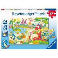 Ravensburger My Dino Friends 2x12pc Jigsaw Puzzle RB05246