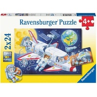 Ravensburger Animals in Space 2x24pc Jigsaw Puzzle RB05665