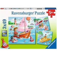 Ravensburger Fun on the Water 3x49pc Jigsaw Puzzle RB05720