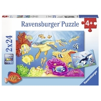 Ravensburger Colourful Underwater World 2x24pc Puzzle RB07815