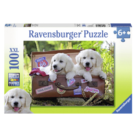 Ravensburger Traveling Pups 100pc XXL Puzzle RB10538