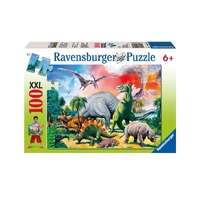 Ravensburger Among The Dinosaurs 100pc XXL Puzzle RB10957