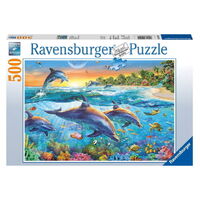 Ravensburger Dolphin Cove 500pc Puzzle RB14210