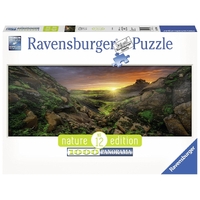 Ravensburger Sun Over Iceland 1000pc Panorama Puzzle RB15094**