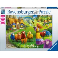 Ravensburger The Happy Sheep Yarn Shop 1000pc Puzzle 16949