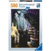 Ravensburger Black Cat & Raven 500pc Jigsaw Puzzle RB16987