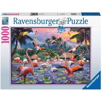 Ravensburger Pink Flamingos 1000pc Puzzle 17082