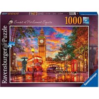 Ravensburger Sunset At Parliament Square 1000pc Puzzle RB17141