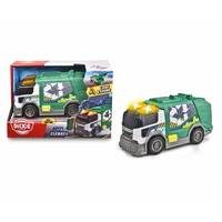 Dickie Toys City Cleaner Garbage Truck with lights & sounds DK75490