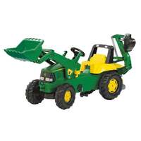 Rolly Toys John Deere Pedal Tractor with Loader & Excavator (in store pickup only)