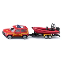 Siku Land Rover Defender with Boat SI1608