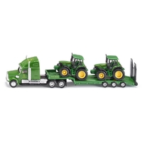 Siku Low Loader with John Deere Tractors 1:87 Scale Diecast Metal SI1837