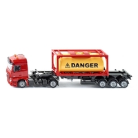 Siku Super Mercedes-Benz LKW with Tank Container 1:50 Scale Diecast Vehicle SI3922