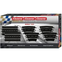 Carrera 124/132 Slot Car Track Extension Set #2 incl. 2 straights, 4 curves 26955