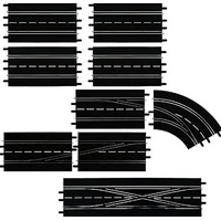 Carrera Digital slot car Extension Track 1:32/1:24 Scale lane change 7 Pcs 30367