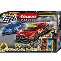 Carrera GO!!! Race The Track 1:43 scale slot car set 62526