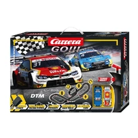 Carrera GO!!! DTM Pure Power 1:43 Scale 6.2 Track Slot Car Set 62533