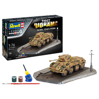 Revell First Diorama Set Sd.Kfz 234/2 Puma 1:76 Scale Model Kit Gift Set 03298