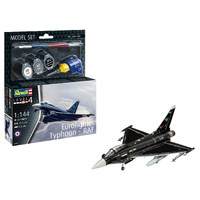 Revell Eurofighter Typhoon - RAF 1:144 Scale Model Kit Gift Set 63796