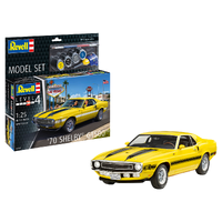 Revell '70 Shelby Mustang GT500 1:25 Scale Model Kit Set 67729