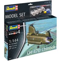 Revell Starter Set CH-47D Chinook 1:144 Scale Model Kit 63825