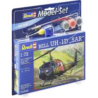 Revell Bell UH-1D SAR helicopter model kit 1:72 scale inc. paint & glue 64444
