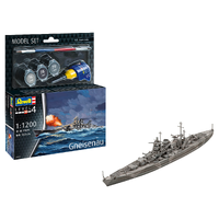 Revell Gneisenau 1:1200 Scale Model Kit Set 65181