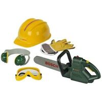 Bosch Chainsaw, Helmet & Accessories Set Pretend Play Toy ATK8532