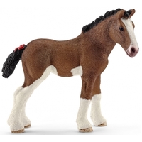 Schleich Horse Clydesdale Foal Toy Figure SC14831