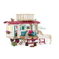 Schleich Horse Club Caravan for Secret Club Meetings Toy Figure Playset SC42593