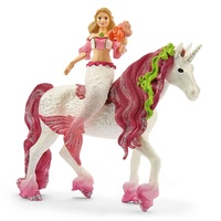 Schleich Bayala Mermaid Feya Riding Unicorn 70593