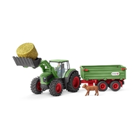 Schleich Tractor with Trailer SC42379