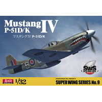 Zoukei Mura Mustang IV P-51D/K 1:32 Scale Model Kit SWS09
