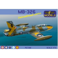 LF Models MB-326 "International Service" 1:72 Scale Model Kit LFM-PE7281