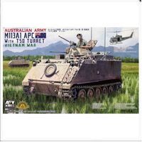 AFV Club Australian Army M113A1 APC with T50 Turret Vietnam War 1:35 Scale Model Kit 35291