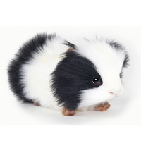 Hansa Guinea Pig Black/White 19cm HC4592