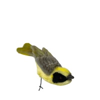 Hansa Helmeted Honeyeater Bird 10cm HC6694