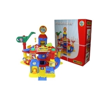 Wader Quality Toys Park Tower 4 Floors With Cars