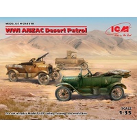 ICM WWI ANZAC Desert Patrol 1:35 Scale Model Kit ICMDS3510