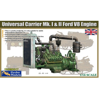Gecko Universal Carrier Mk.I & II Ford V8 Engine 1:16 Scale Model Kit GM16017