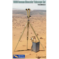 Gecko 1:16 Scale WWII German Binocular Telescope Model Kit GM16023