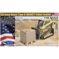 Gecko US Army Heavy Type II (M400T) Pallet Forklift 1:35 Scale Model Kit GM35030
