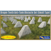 Gecko 1:35 Scale Dragon Teeth Anti-Tank Obstacle Model Kit GM35084
