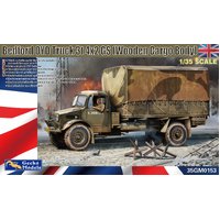 Gecko 1:35 Scale Bedford OYD Truck 3t 4x2 GS (Wooden Cargo Body) Model Kit GM35153