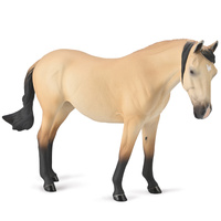 Collecta Horse Lusitano Mare Buttermilk Buckskin 1:12 Scale Toy Figure 84240