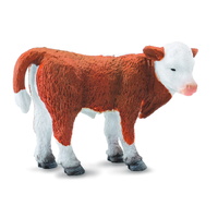 CollectA Hereford Calf (Standing) Toy Figure 88236