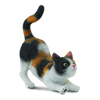 CollectA 3 Colour House Cat Stretching Toy Figure 88491