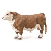CollectA Hereford Bull (Polled) Toy Figure 88861