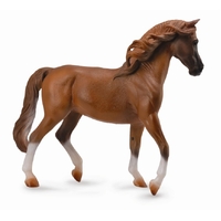 Collecta Horse Arabian Mare Chestnut 1:12 Scale Toy Figure 89884
