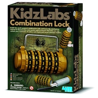 4M KidzLabs Combination Lock making kit